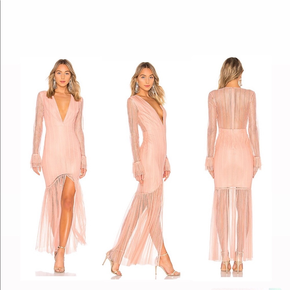 Lovers + Friends Zelda Gown in perfect condition!